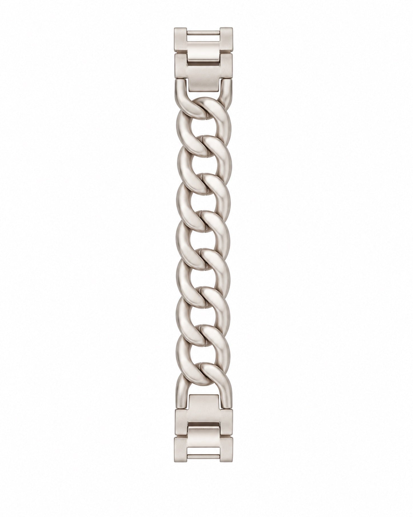 Star Light Single Chain Apple Watch Band - white background product view