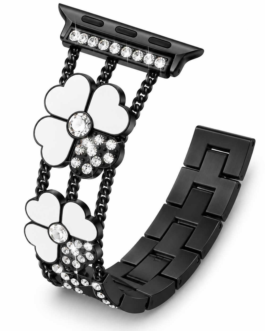 Heart Clover Metal Apple Watch Band
