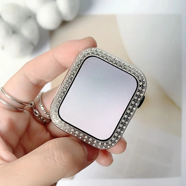 Apple watch case Diamond protective cover