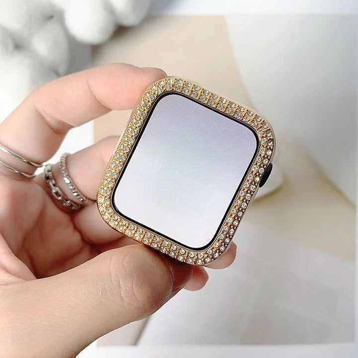 Apple watch case Diamond protective cover