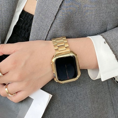 Apple watch band stainless steel strap