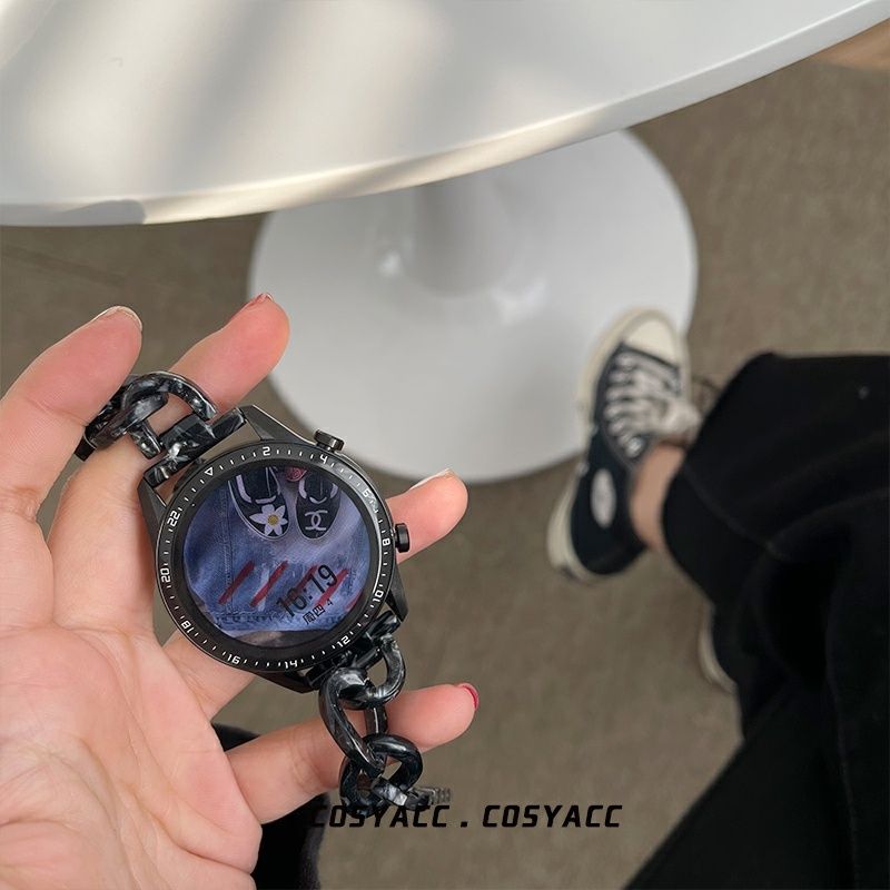 Huawei smart watch band transparent resin watch strap