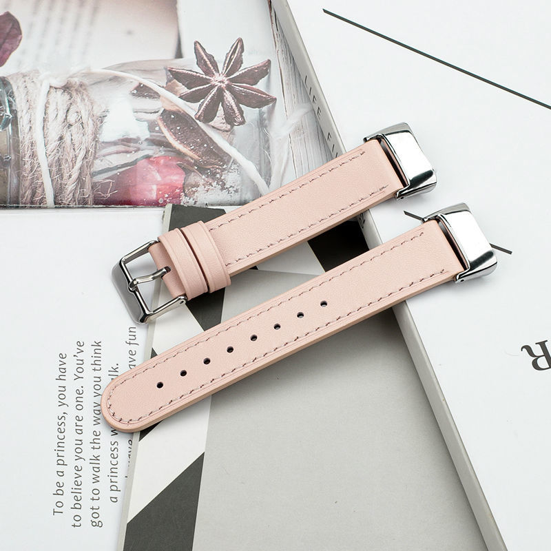 Fitbit charge5 band women's genuine leather strap