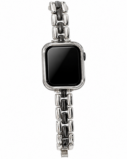 Teardrop-Shaped Metal Apple Watch Band