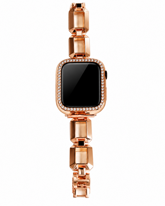 Square Buckle Chain Metal Apple Watch Band