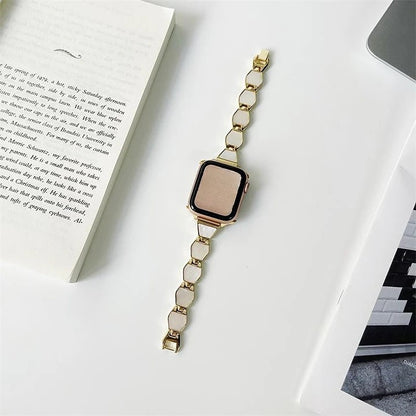 Hexagonal Metal Apple Watch Protective Case