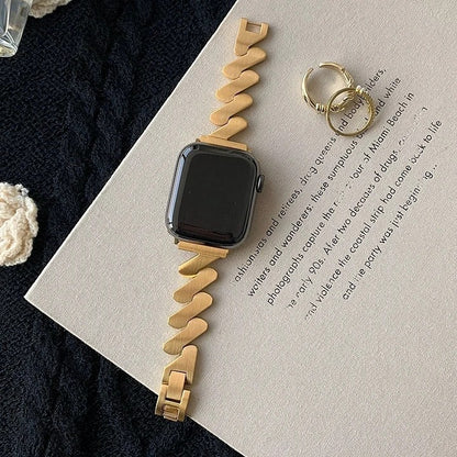 Wave Pattern Matte Apple Watch Band