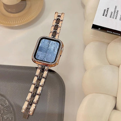 Teardrop-Shaped Metal Apple Watch Band