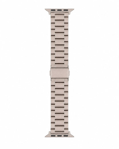 Star Light Three Beads Apple Watch Band - white background product view