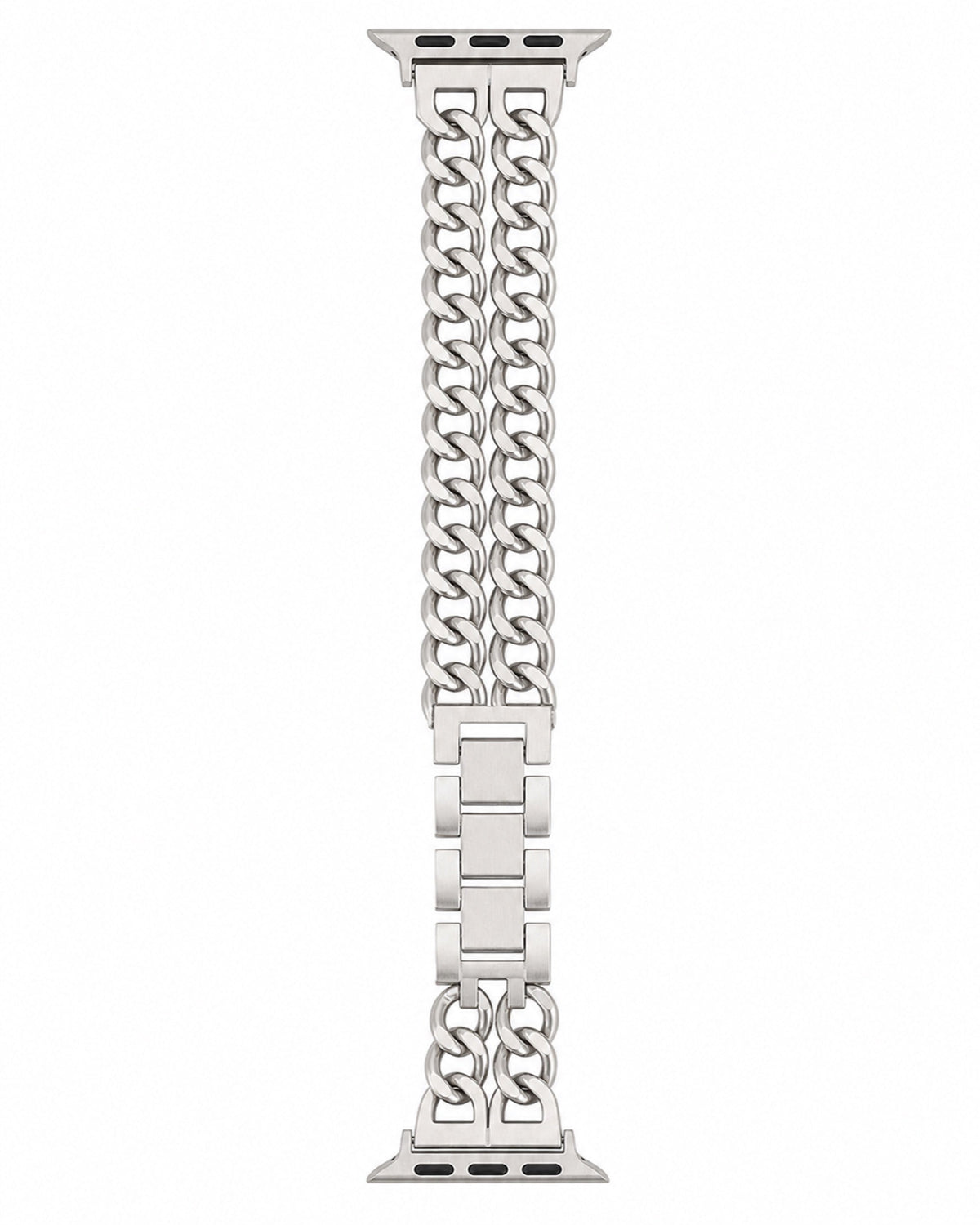 Star Light Double Chain Apple Watch Band - white background product view