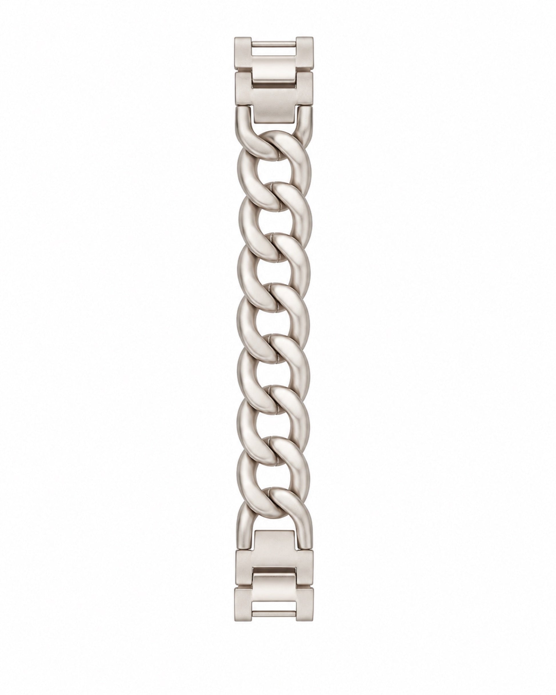 Star Light Single Chain Apple Watch Band - white background product view
