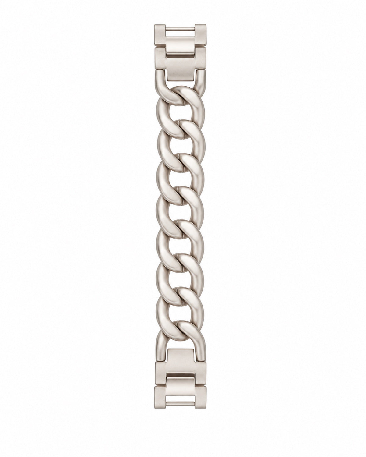 Star Light Single Chain Apple Watch Band - white background product view