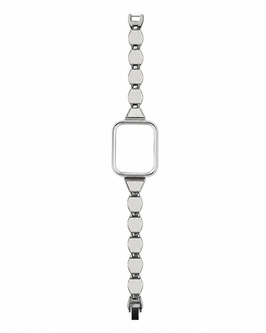 Hexagonal Metal Apple Watch Protective Case - white background product view