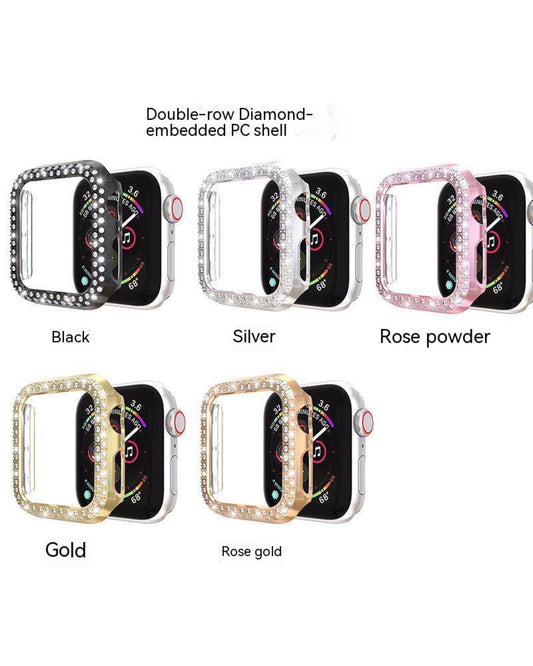 Crystal Apple Watch Protective Case - white background product view