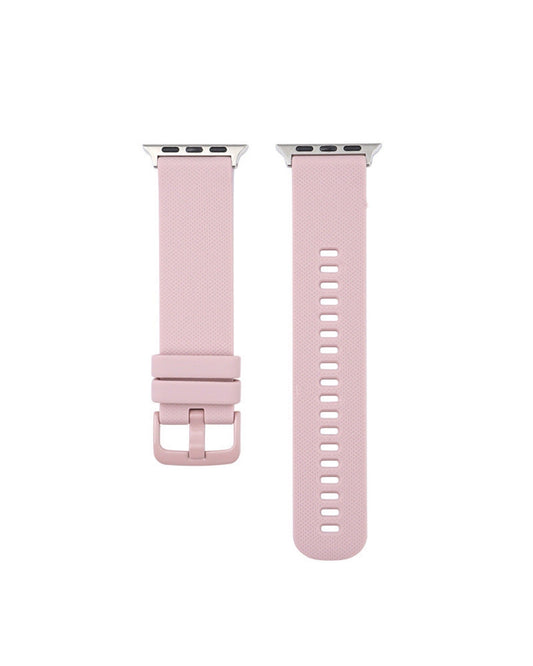 Silicone Apple Watch Band - white background product view