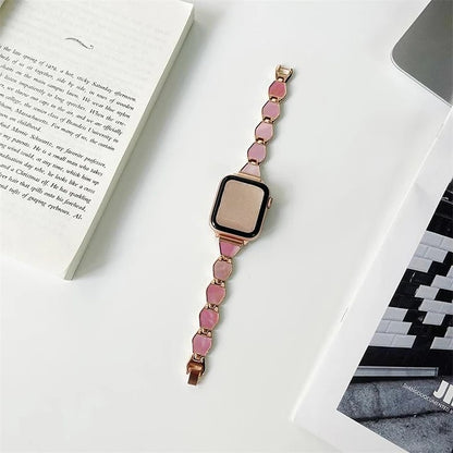 Hexagonal Metal Apple Watch Protective Case