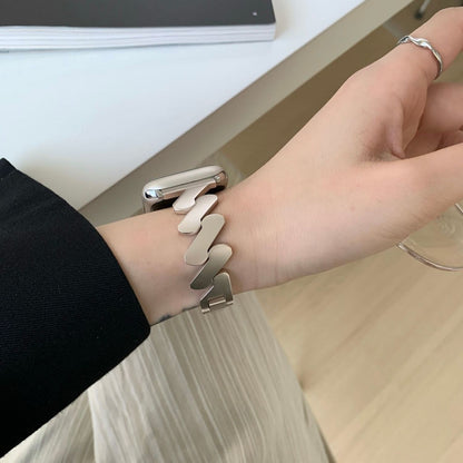 Wave Pattern Matte Apple Watch Band