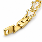 Heart-Link Crystal Smartwatch Band