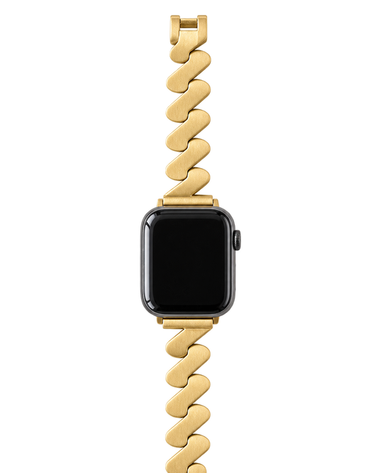 Wave Pattern Matte Apple Watch Band