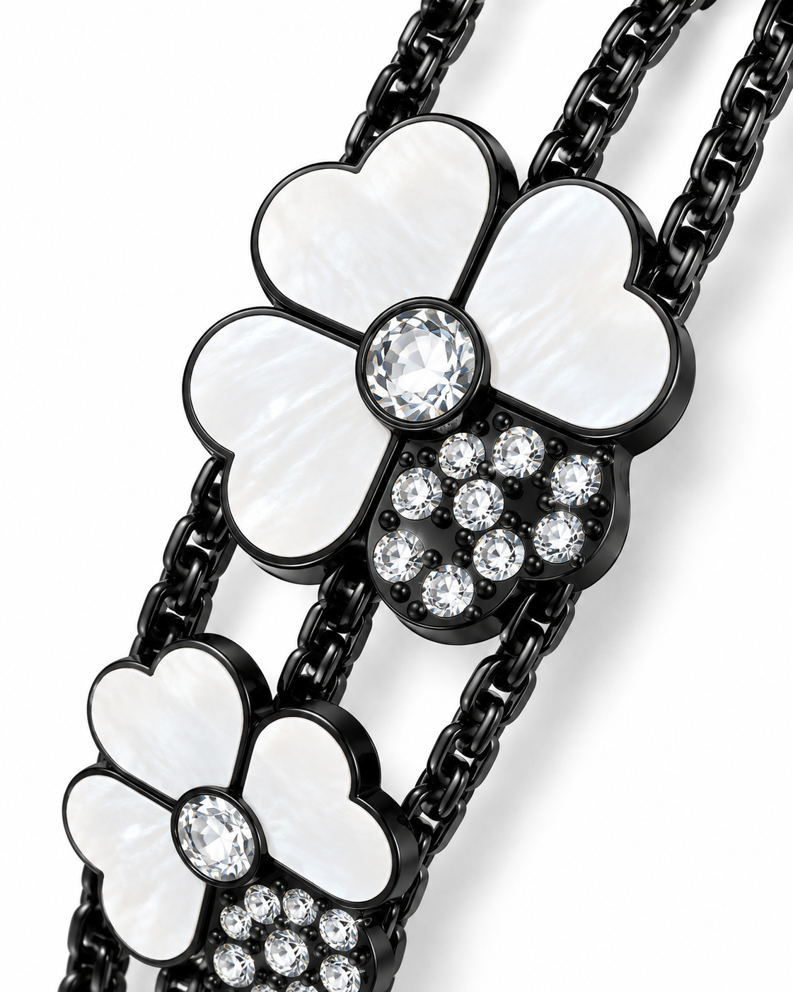 Heart Clover Metal Apple Watch Band