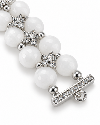 Pearl Bling Luxury Crystal Apple Watch Band