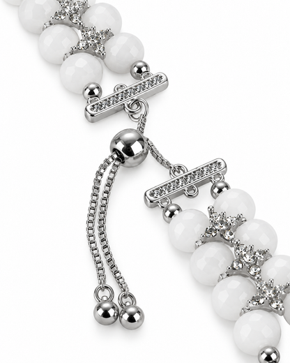 Pearl Bling Luxury Crystal Apple Watch Band