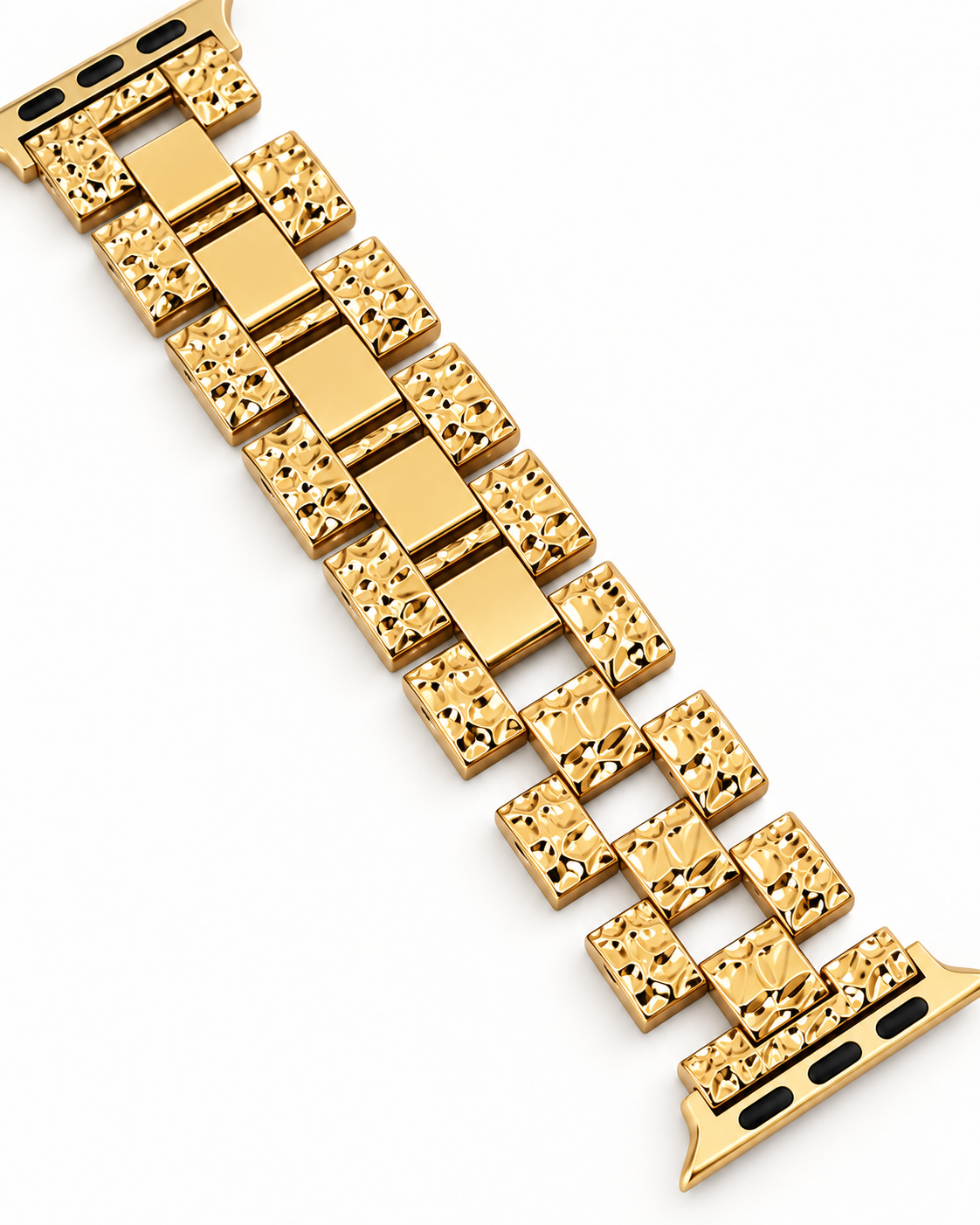 Texture Rhombus Metal Apple Watch Band