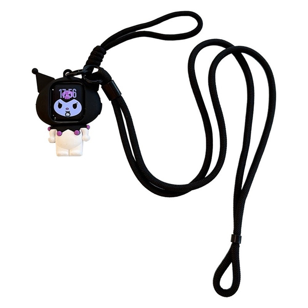 Bow Cat Smartwatch Case with Lanyard