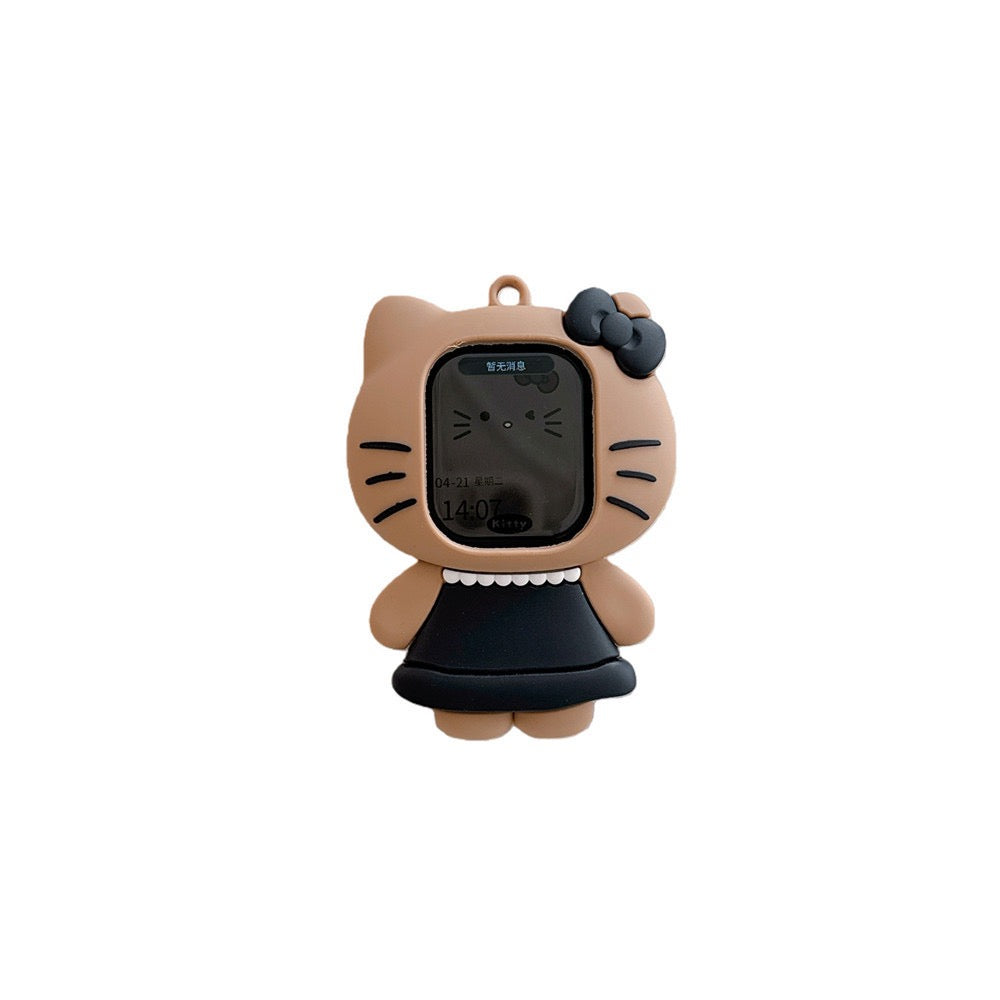Bow Cat Smartwatch Case with Lanyard
