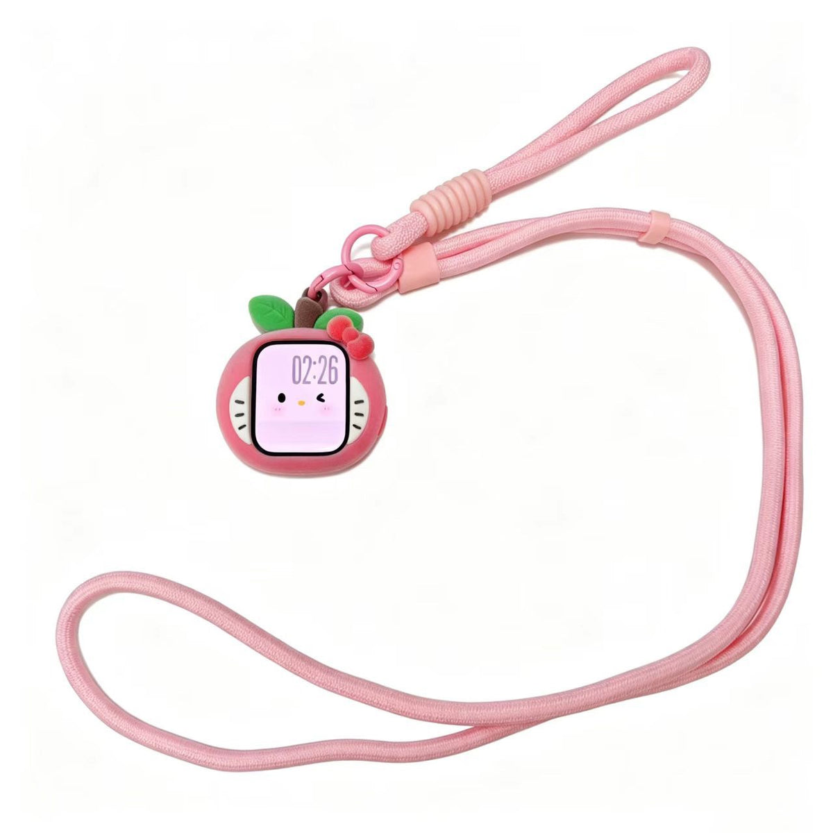 Bow Cat Smartwatch Case with Lanyard
