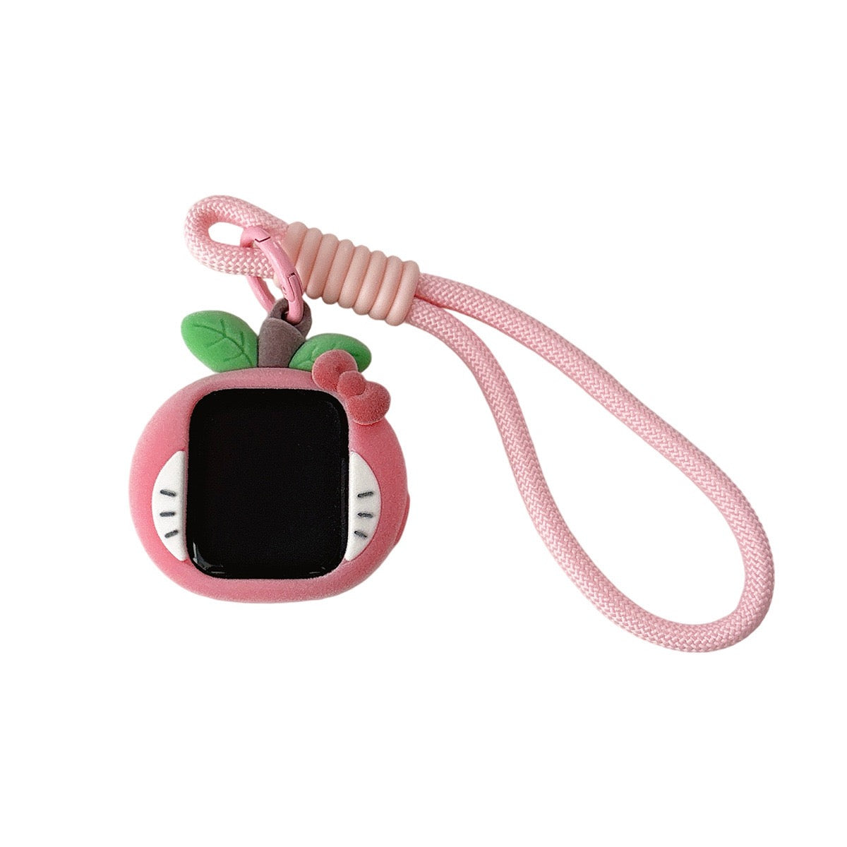 Bow Cat Smartwatch Case with Lanyard