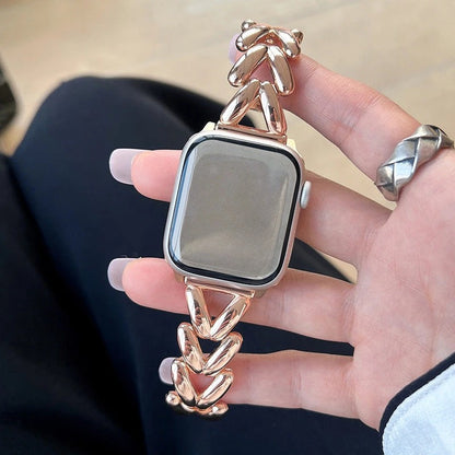 Metal Stra Plove Watch Bracelet Apple Watch Band